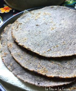 Tortillas de maíz azul nixtamalizado (10CM) (500gr)